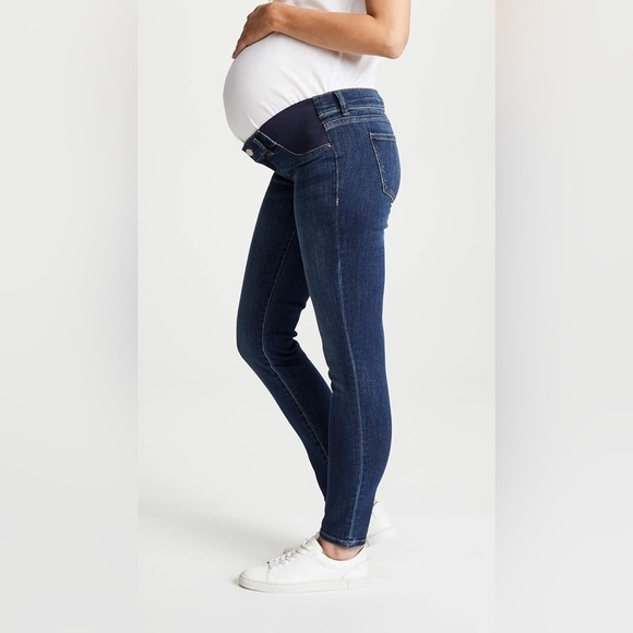 DL1961 Florence Ankle Skinny Maternity Jeans Size 27 - Picture 1 of 7